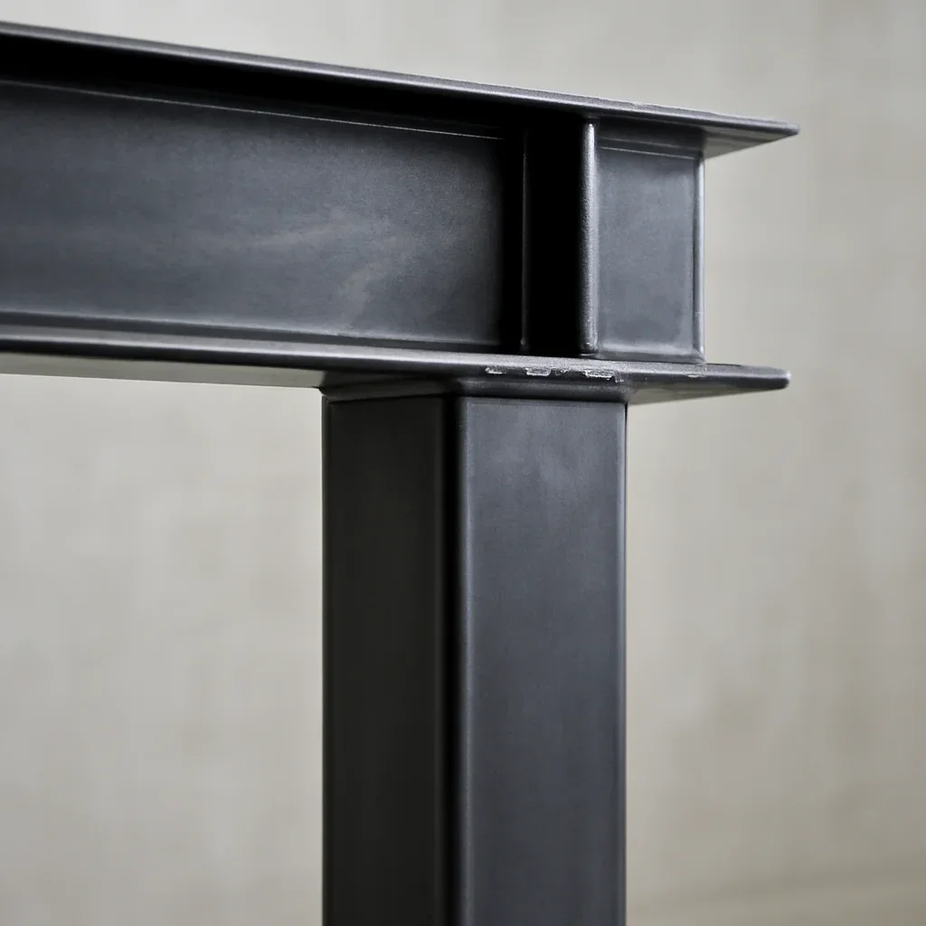 Precision-fabricated steel stair and railing details prepared for a Pacific Northwest construction project