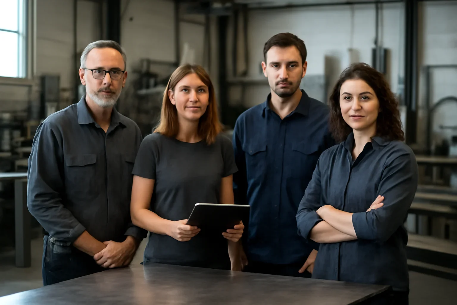 Seattle custom metal fabrication team ready to discuss privacy policy projects