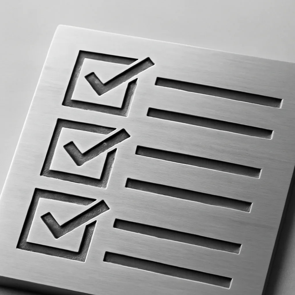 Detailed custom metal fabrication review showing precise connections, finishes and architectural metalwork
