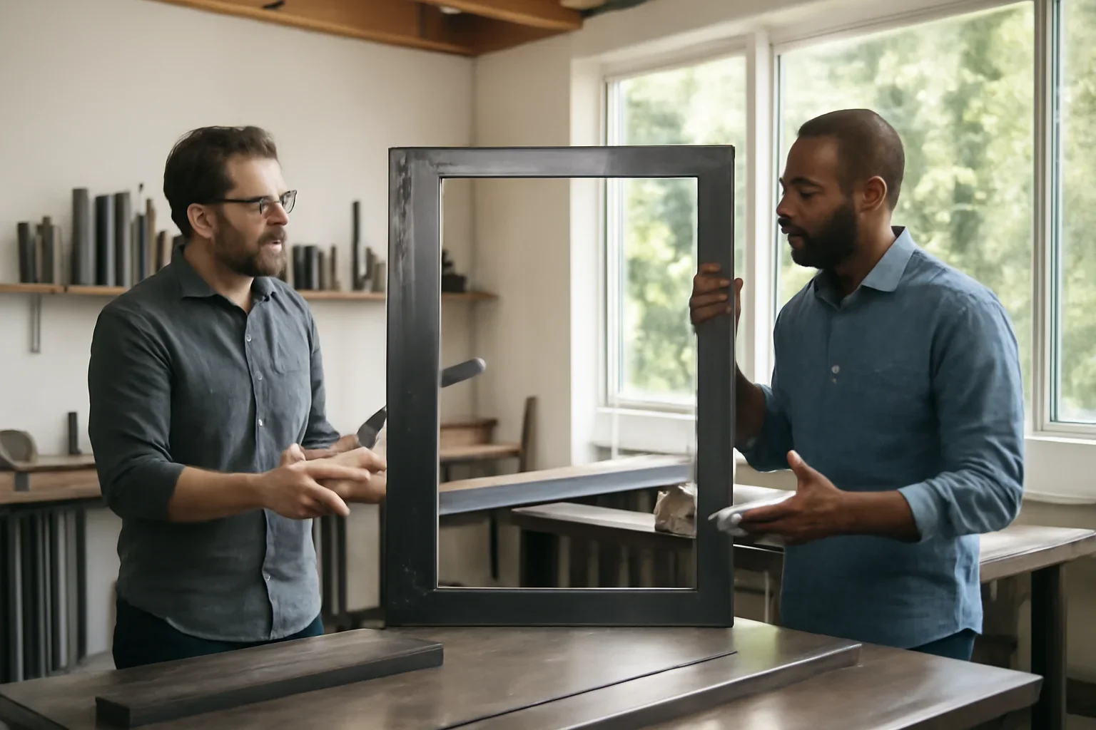 Custom metal fabrication project planning for a Washington or Oregon property